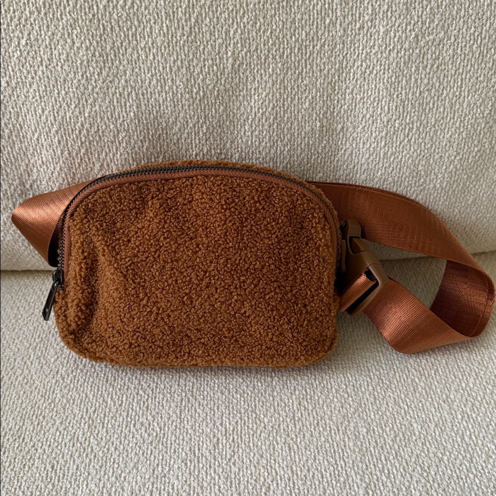 Brown Sherpa Belt Bag